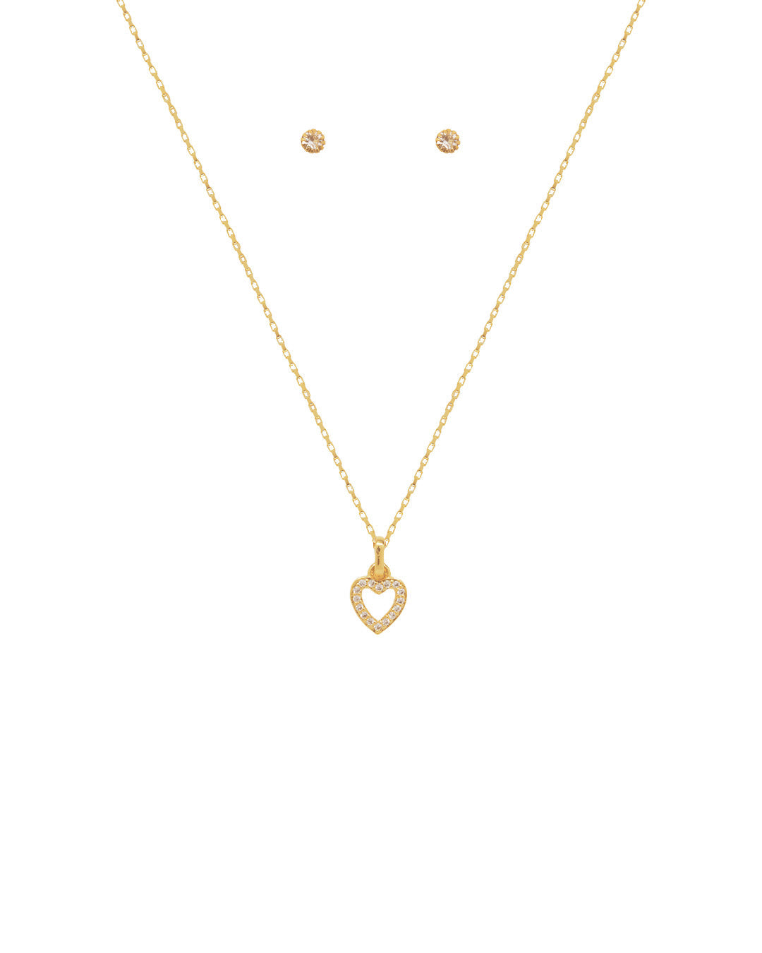 Collar Corazón Crystal