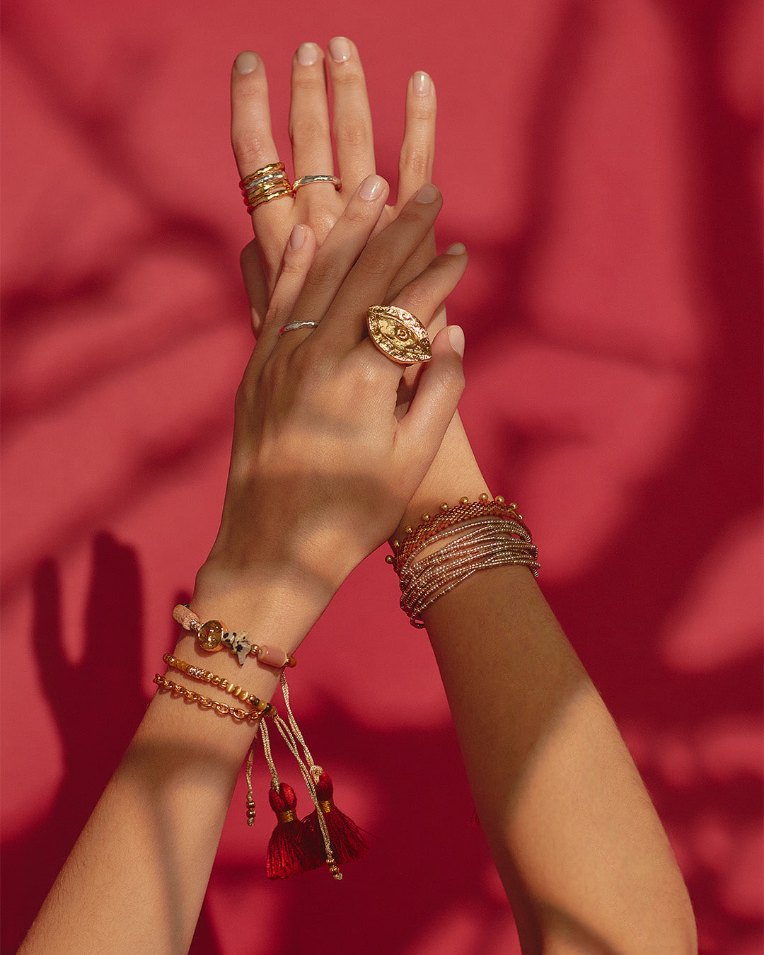 Pulsera Lune tejida a mano 