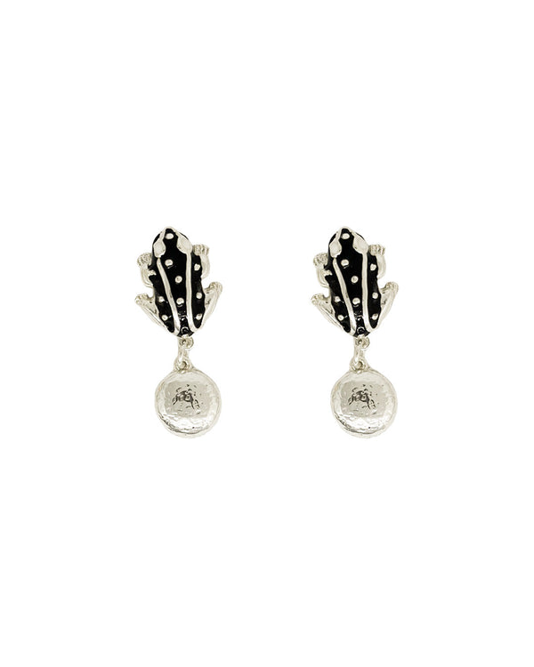 Aretes Rana Cuore